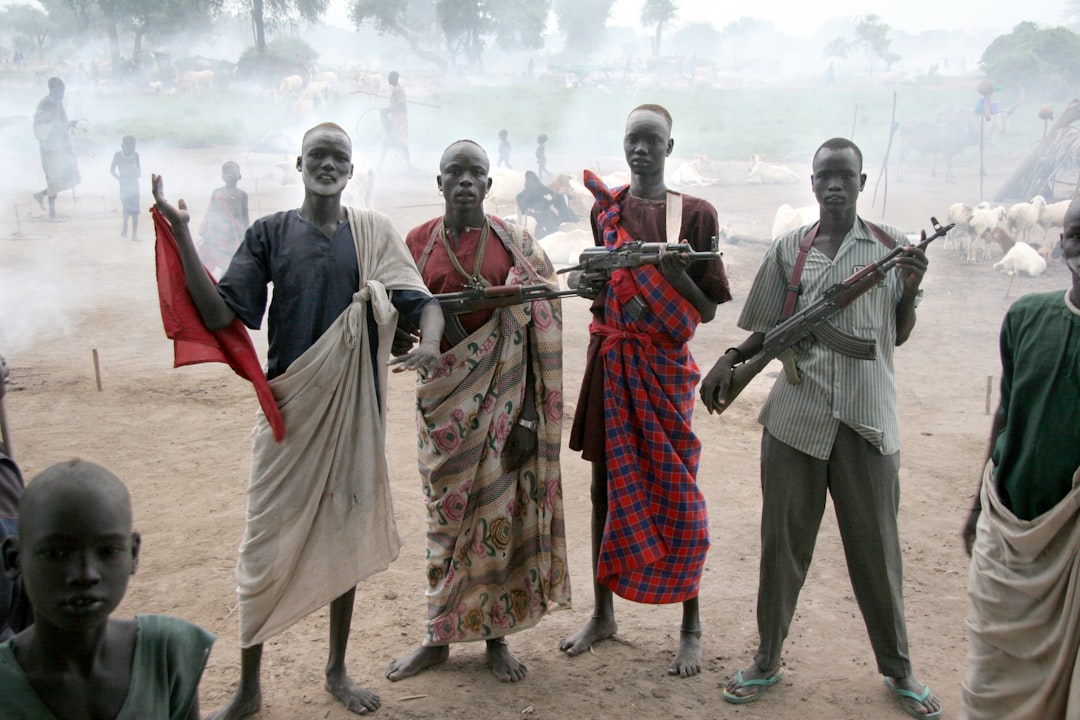 صورة رمزية لمنطقة أبيي والسودان وجنوب السودان