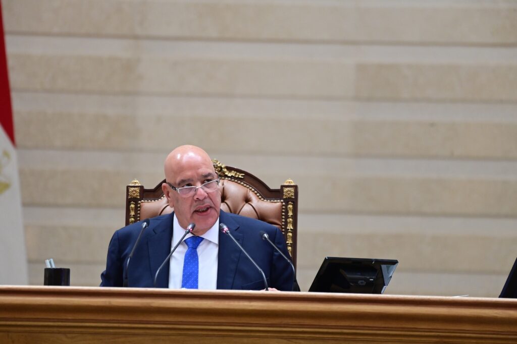 المستشار هشام بدوي رئيس مجلس النواب