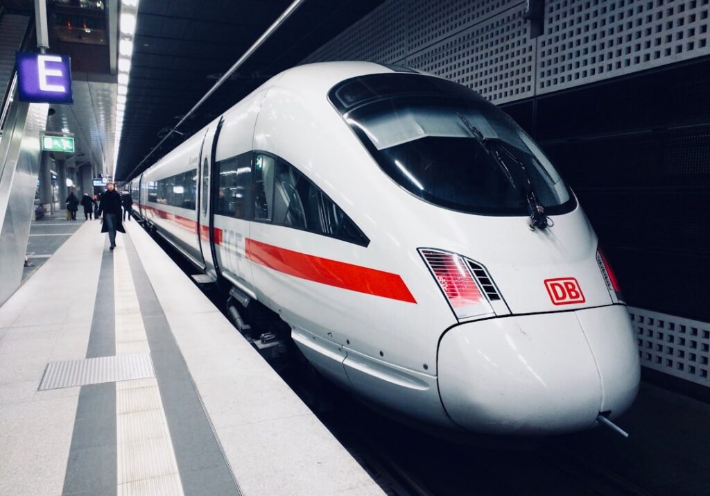 high speed train railway